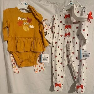 Little Me seasonal set. 6months size. Thanksgiving. Fall.